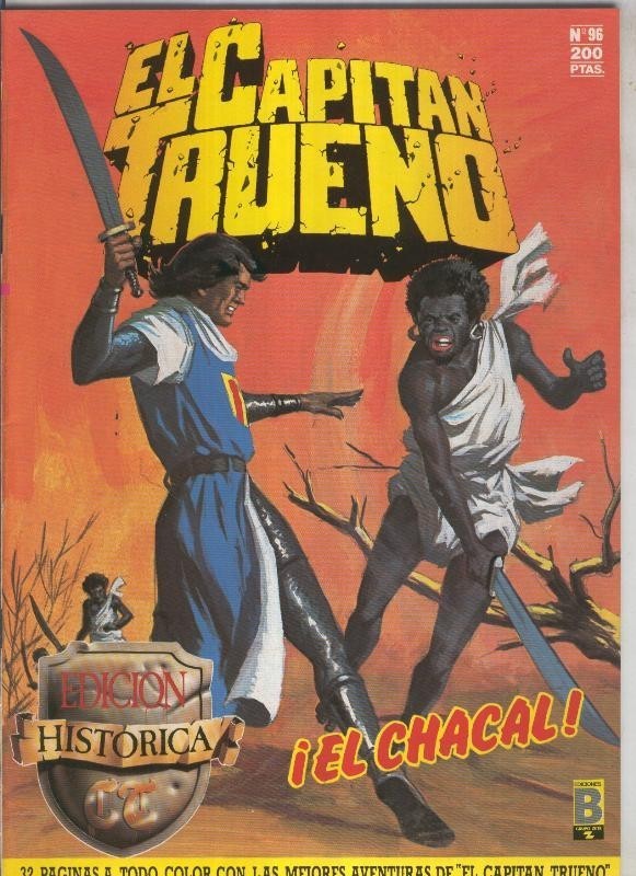 El Capitan Trueno edicion historica numero 096:El chacal