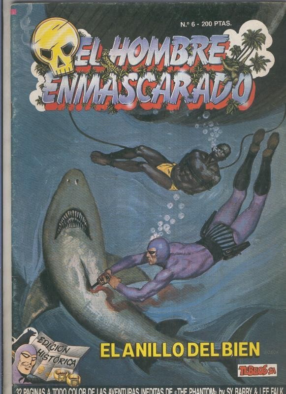 El Hombre Enmascarado numero 06 (numerado 2 en trasera)
