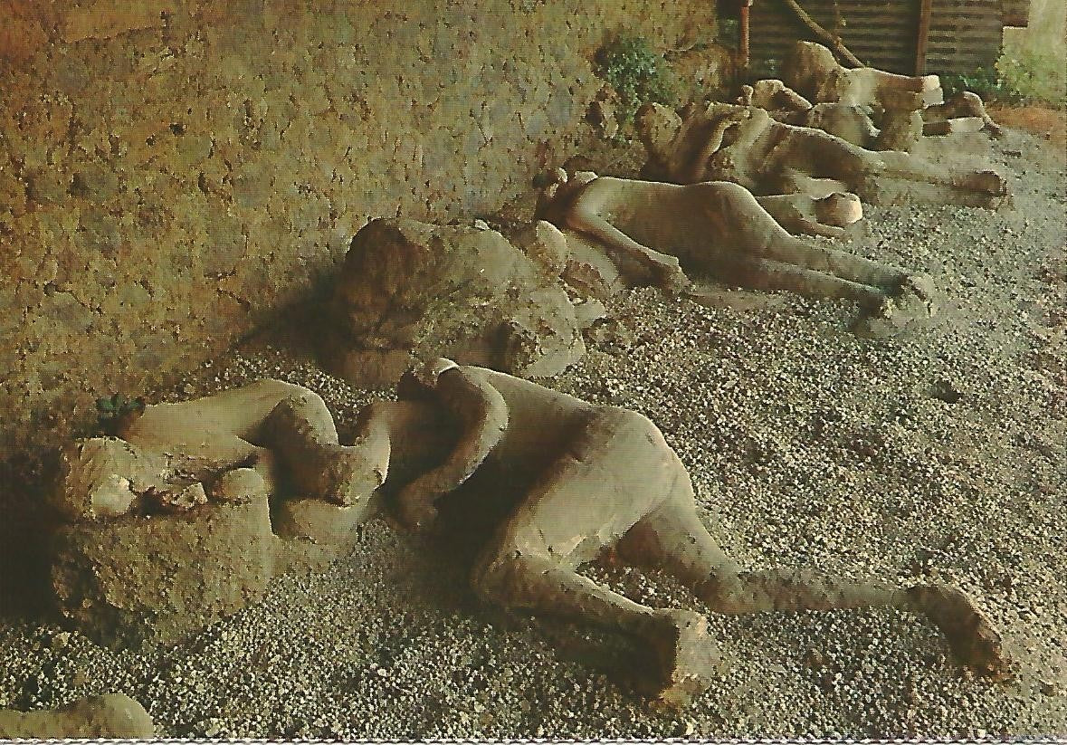 Postal 50278: POMPEYA - Moldes de fugitivos