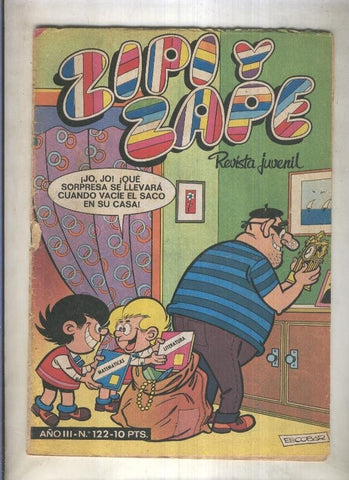Zipi y Zape semanal numero 122 (numerado 2 en trasera)