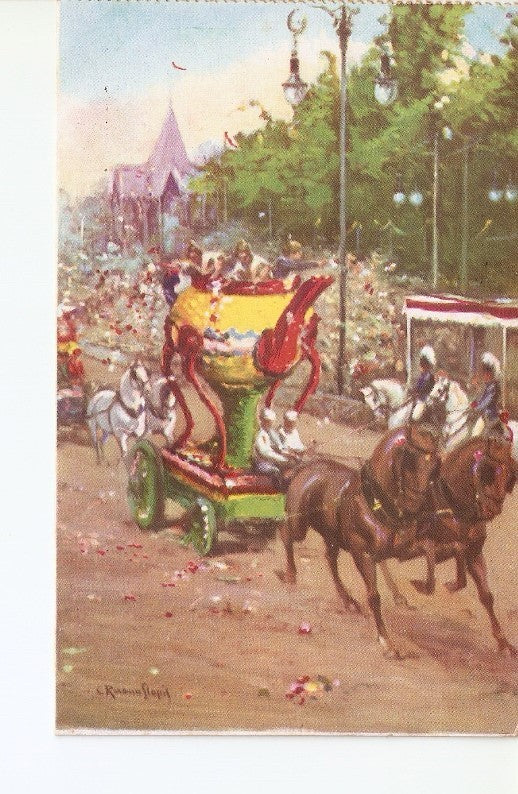 Postal 022901 : Batalla de flores - C. Ruano Llopis