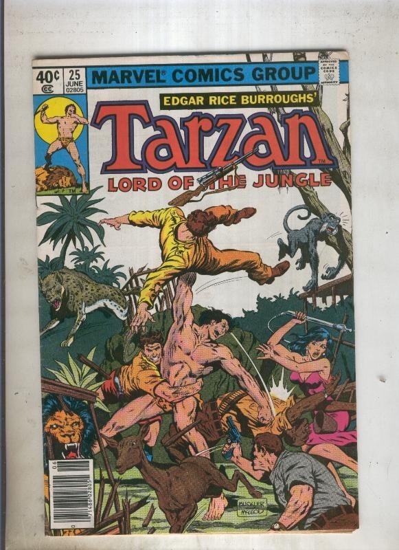 TARZAN LORD OF THE JUNGLE Numero 25: The wages of fear!