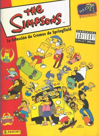 Album de Cromos: The Simpsons la coleccion de cromos de Springfield