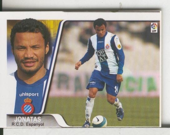Cromos: Liga 2007-2008: R.C.D.Espanyol numero 191; Jonatas