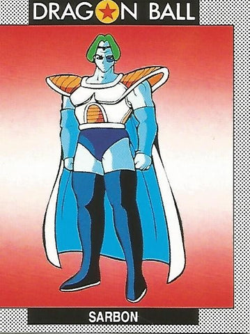CROMO BOLA DE DRAGON - DRAGONBALL no 81 - Sarbon