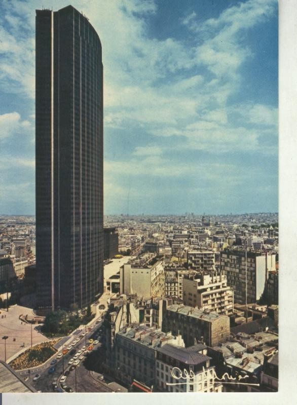 Postal 011639: Tour Maine Montparnasse de Paris