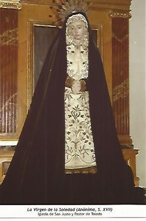 POSTAL 54358: Virgen de la Soledad (siglo XVII). Toledo