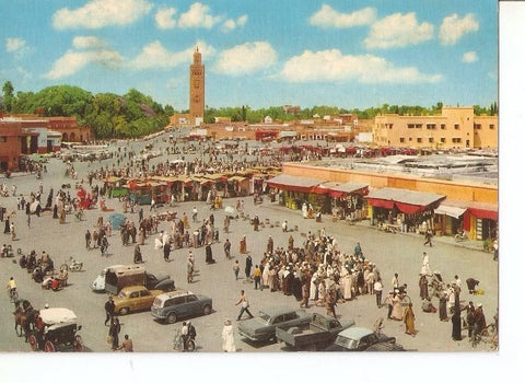 Postal 035021 : Marrakech. Place Djemaa EL Fna
