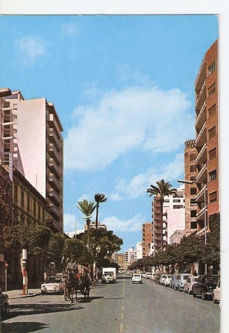 Postal 025021 : Avenida del Generalisimo. Almeria - Costa del Sol