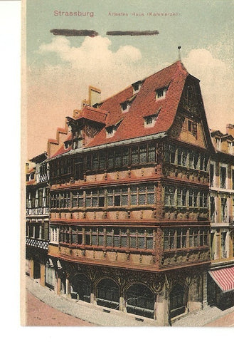 Postal 027386 : Strassburg. Ältestes Haus Kammerzell