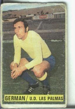 Cromos Ediciones Este: Liga 74-75: German de la U:D.Las Palmas