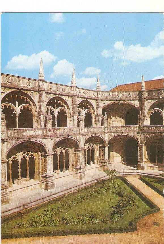 Postal 032542 : Lisboa (Portugal). Jeronimos Monastery (Cloister)