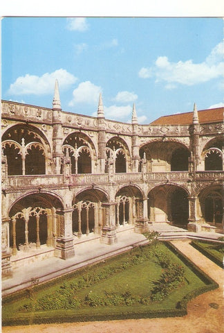 Postal 032542 : Lisboa (Portugal). Jeronimos Monastery (Cloister)