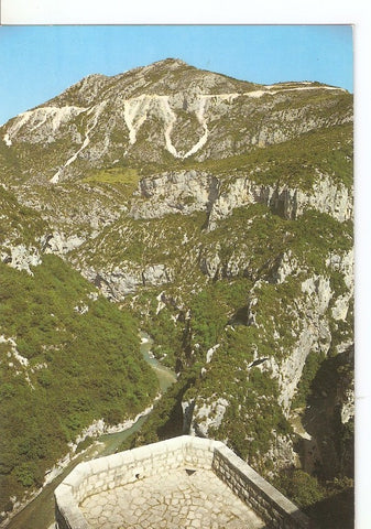 Postal 034009 : Les Gorges pittoresques du Verdon