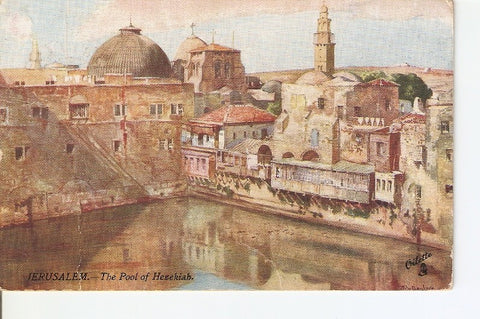 Postal 028949 : Jerusalem - The Pool of Hezekiah