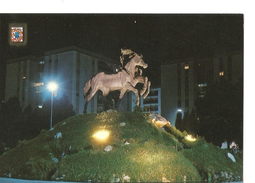 Postal 035352 : Jerez de la Frontera (Cadiz). Monumento al Caballo