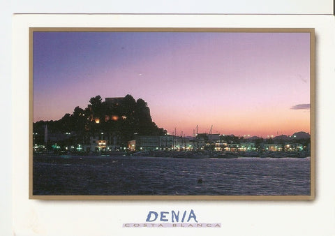 Postal 044337 : Denia. Costa Blanca