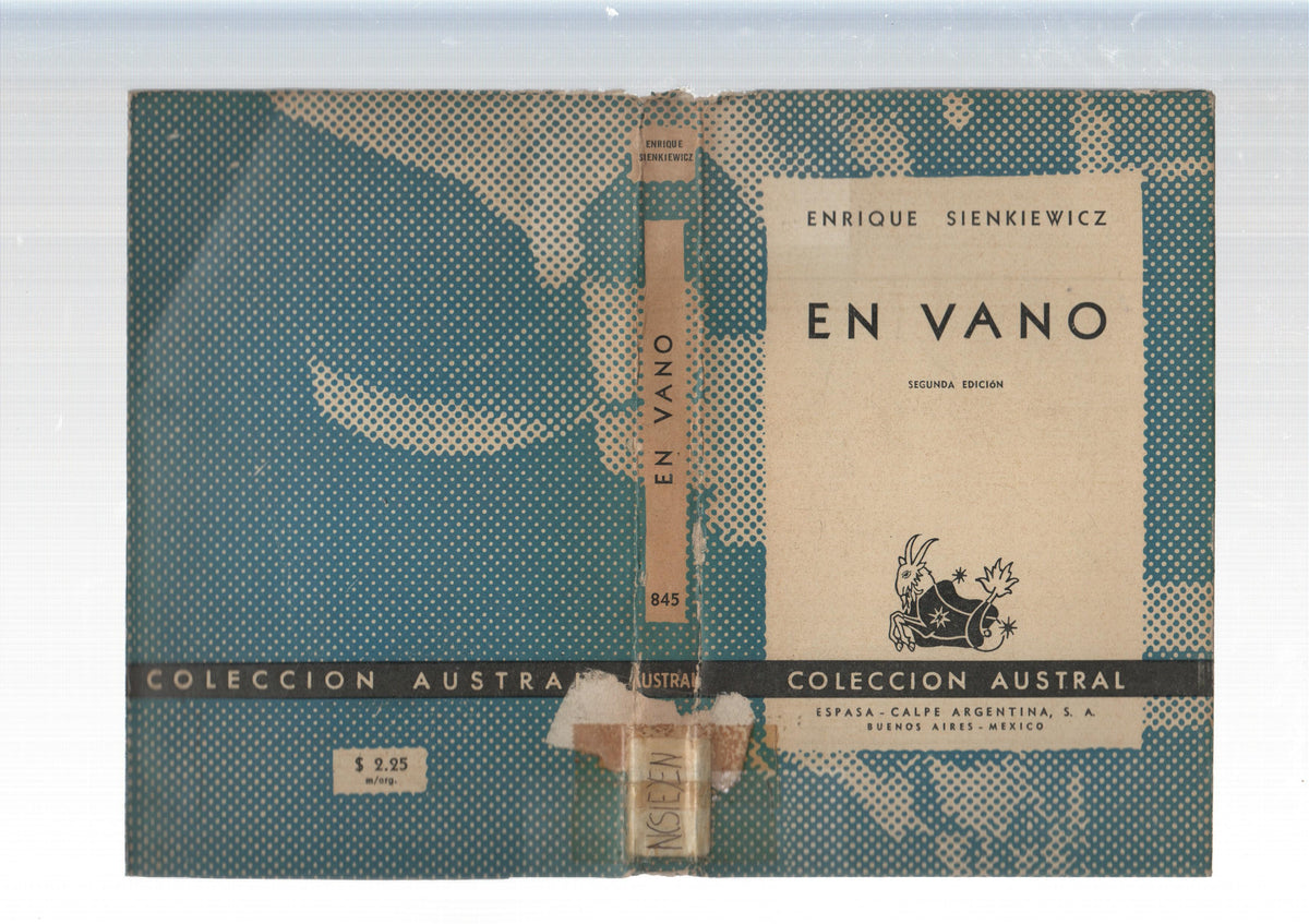 Coleccion Austral: En vano
