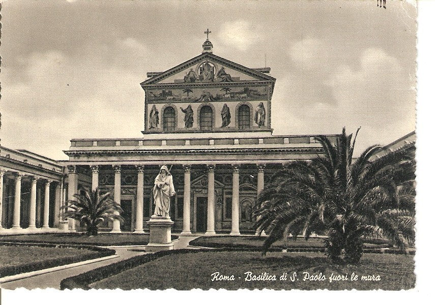 Postal 035684 : Roma. The Basilica of St. Paul