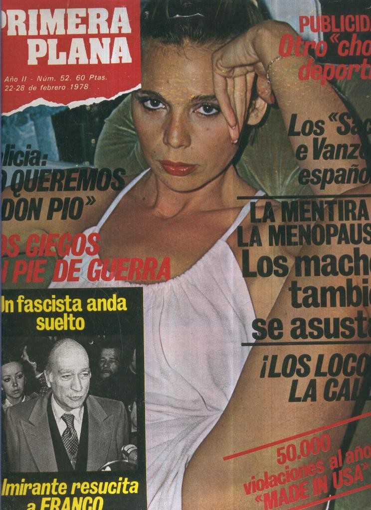 PRIMERA PLANA Numero 52: poster de Vanessa