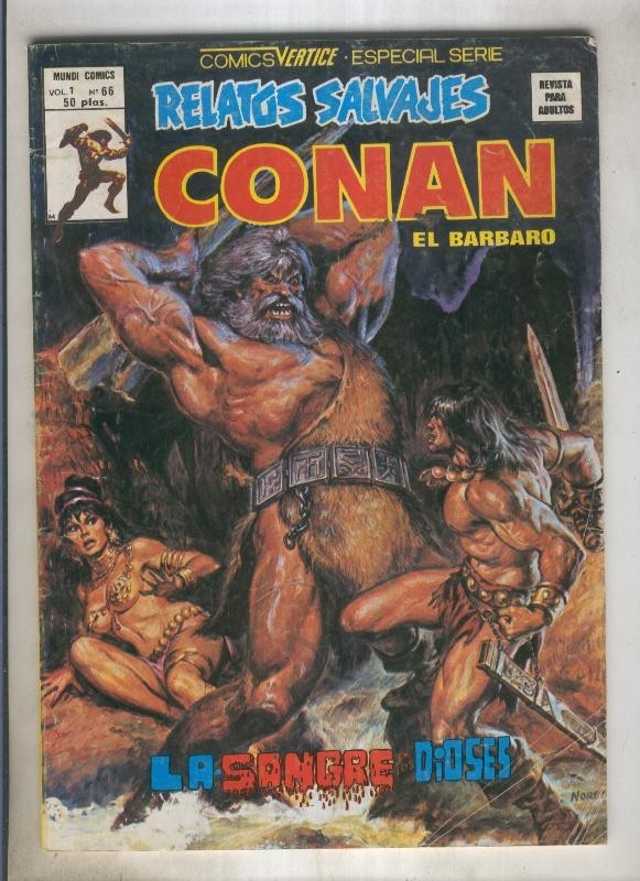 Relatos Salvajes numero 66: Conan (numerado 1 en trasera)