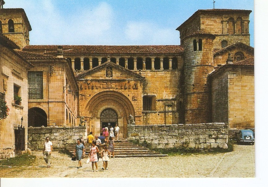 Postal 031843 : Santillana del Mar. La Colegiata
