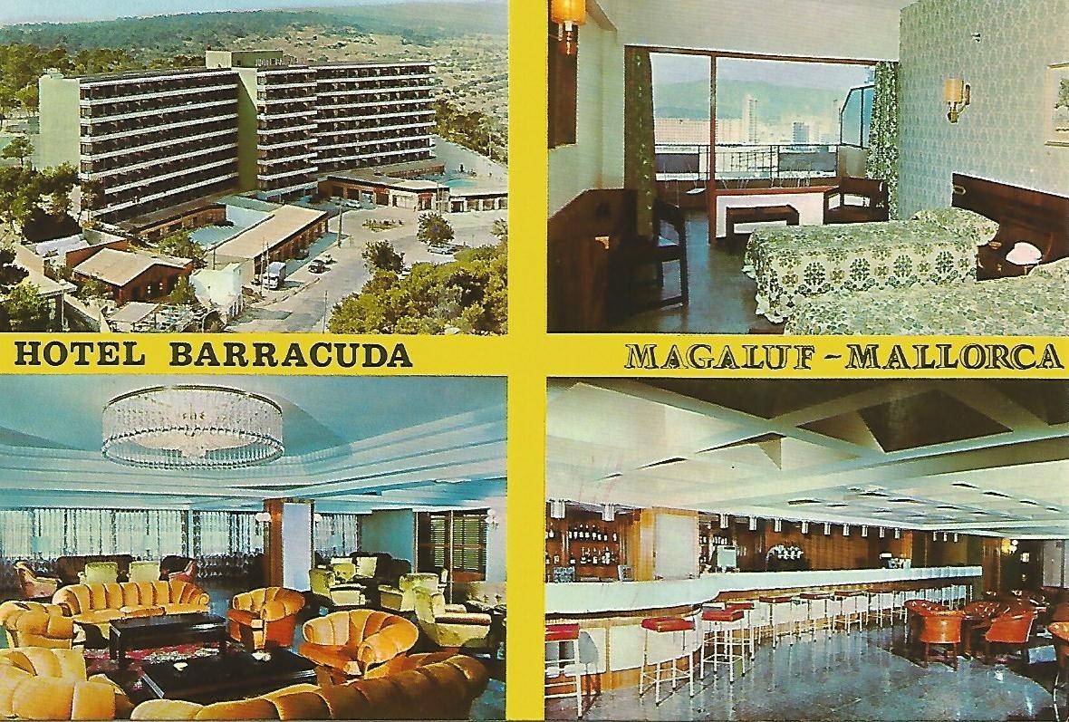 Postal 52213: MALLORCA - Hotel Barracuda. Magaluf