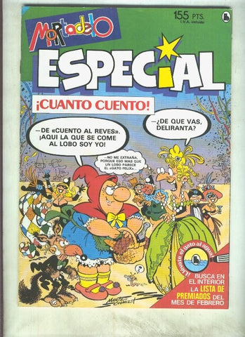 Mortadelo Especial numero 206: Cuanto cuento (numerado 06 en trasera)