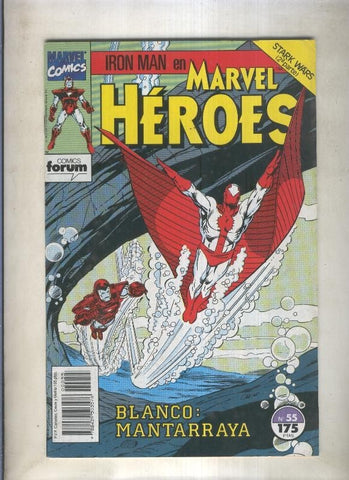 Marvel Heroes numero 55: Iron Man (numerado 1 en trasera)