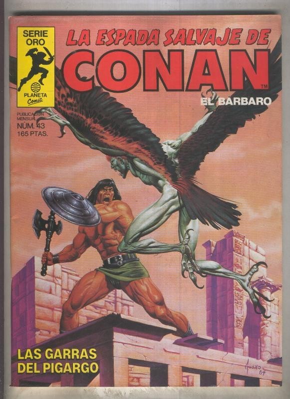 La Espada Salvaje de Conan primera edicion numero 043 (numerado 3 en interior cubierta)