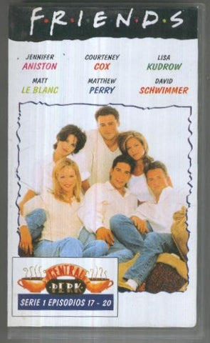 VHS Serie: FRIENDS, Temporada 1, Episodios del 17-20