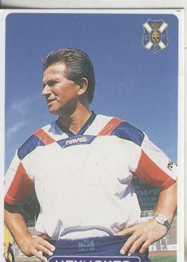Cromos: Las fichas de la liga 95/96-Tenerife: Heynckes