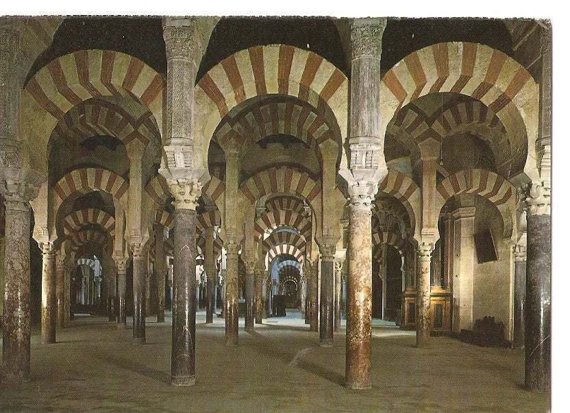 Postal 042391 : Cordoba. Mezquita Catedral. Laberinto de Columnas