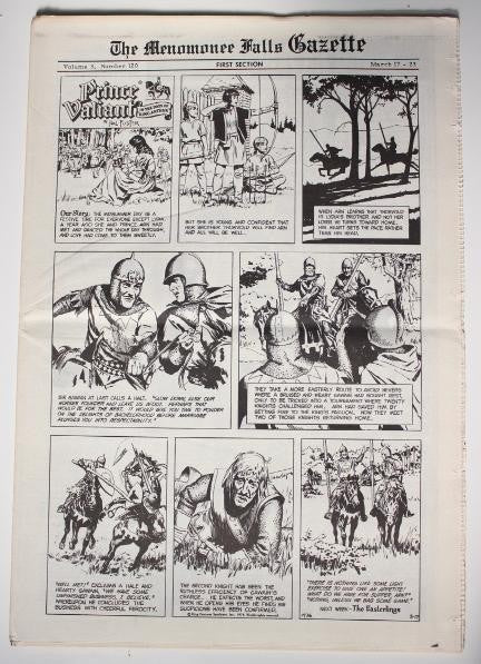 The Menomonee Falls Gazette Vol.03 No.120 - First Section (1974)