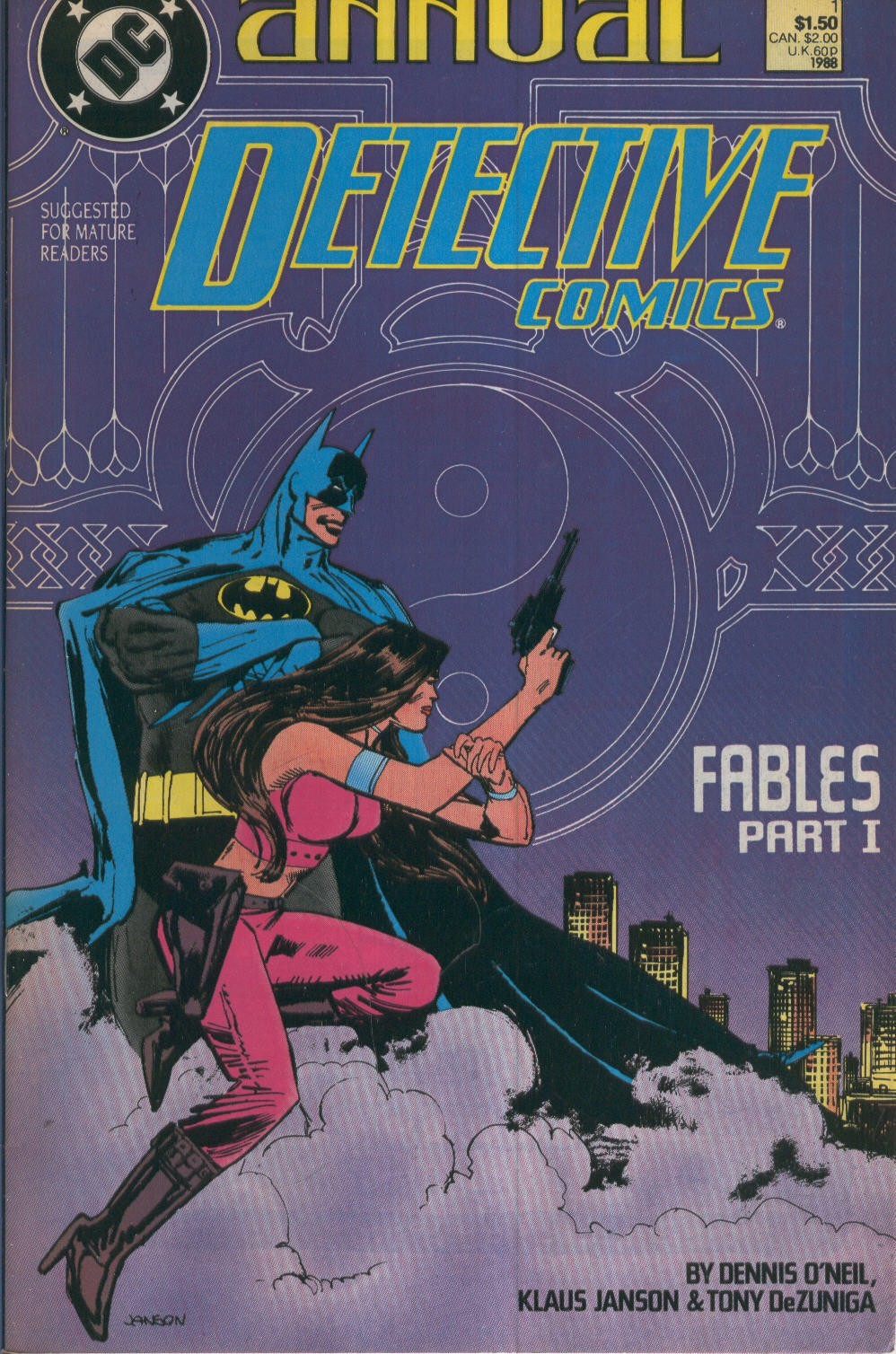 DETECTIVE COMICS Annual 1: The monkey Trap