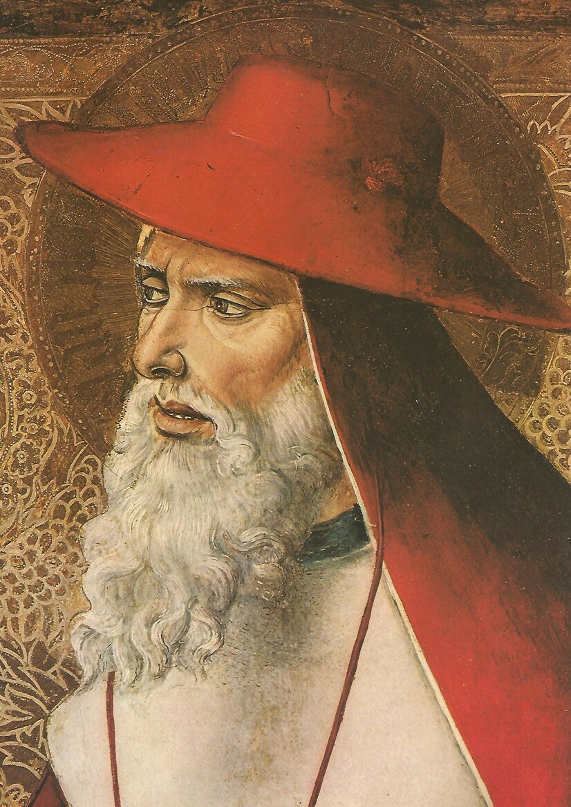 Lamina 078: Pedro Berruguete:  San Jeronimo