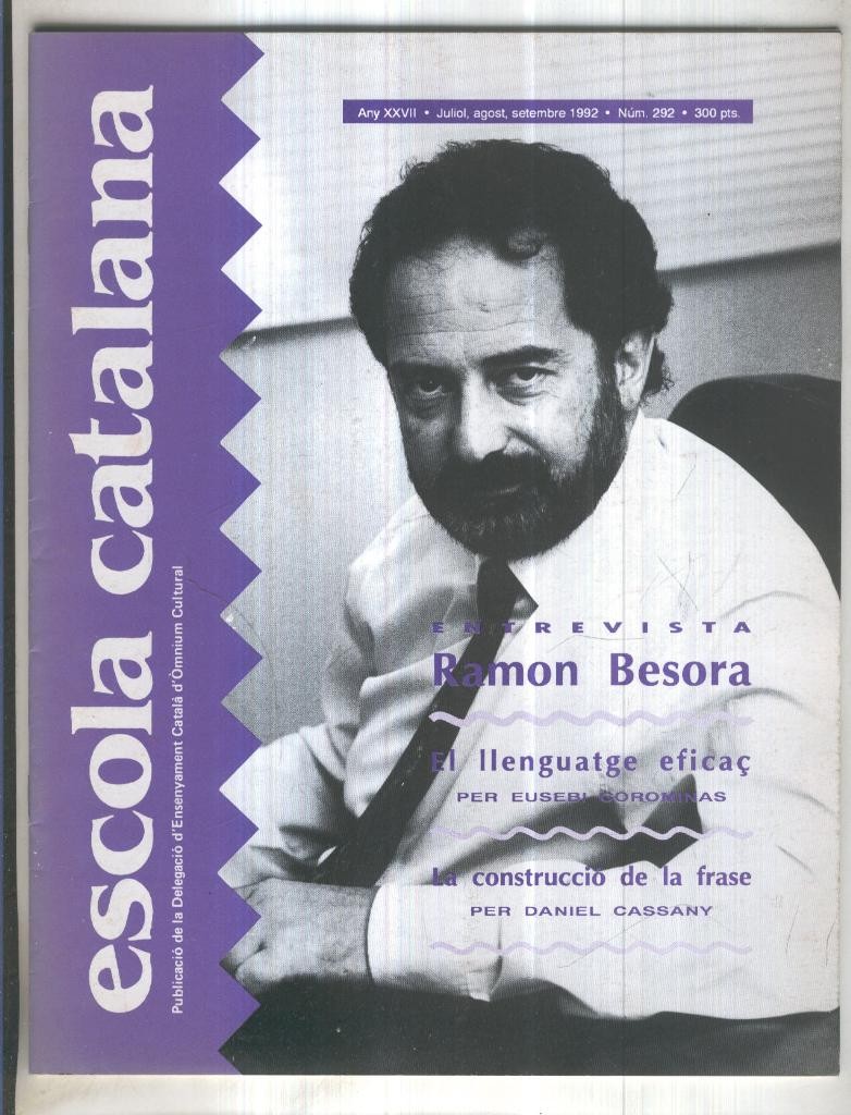 ESCOLA CATALANA Numero 292
