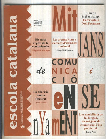 ESCOLA CATALANA Numero 319