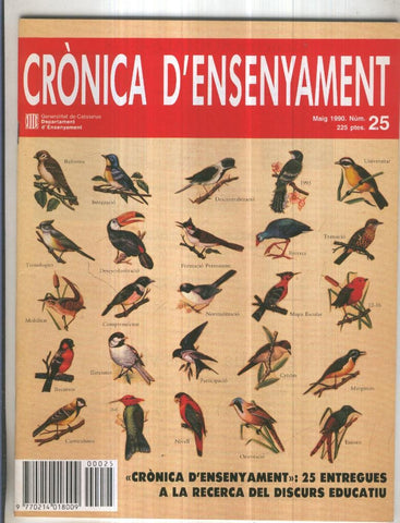 CRONICA ENSENYAMENT Numero 25