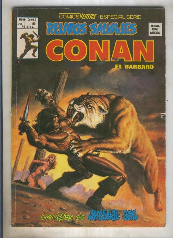 Relatos Salvajes numero 65: Conan (numerado 3 en trasera)