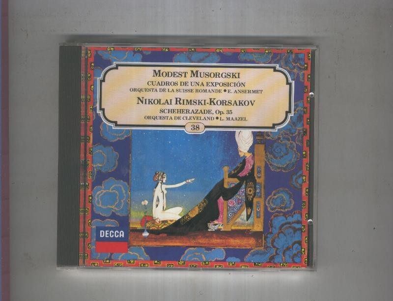 CD: Musorgski y Rimski Korsakov DECCA numero 38