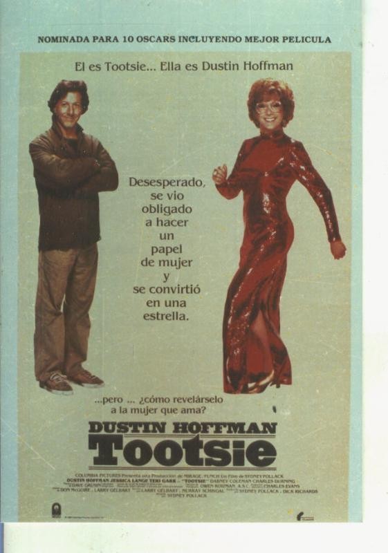 Foto cine 520: Tootsie (Dustin Hoffman)