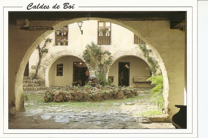 Postal 038954 : Caldes de Boi. Pirineu Central Alta Ribagorça. Vall de Boi. Caldes de Boi