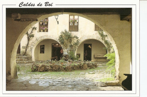 Postal 038954 : Caldes de Boi. Pirineu Central Alta Ribagorça. Vall de Boi. Caldes de Boi