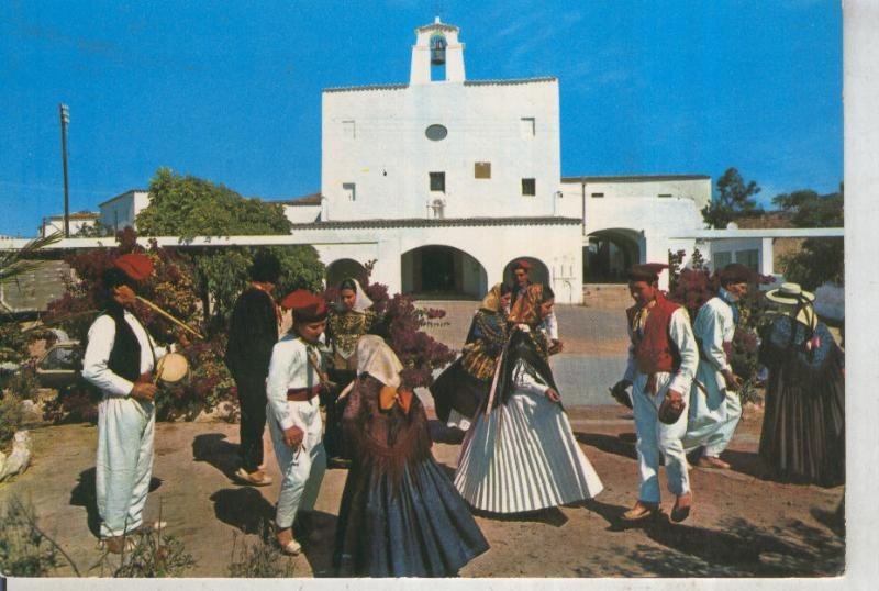 Postal 012250: Baile tipico de San Jose en Ibiza