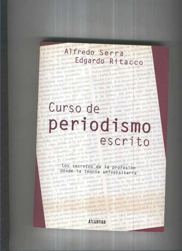 Curso de periodismo escrito