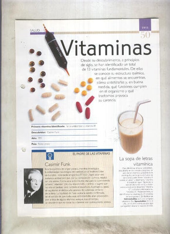 Vitaminas:  son 4 paginas y 