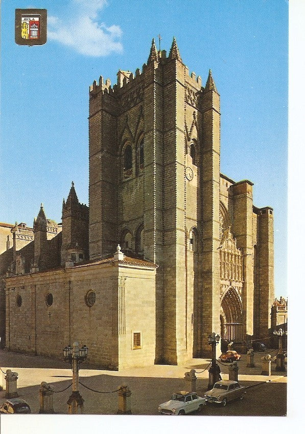 Postal 041597 : Avila. Catedral