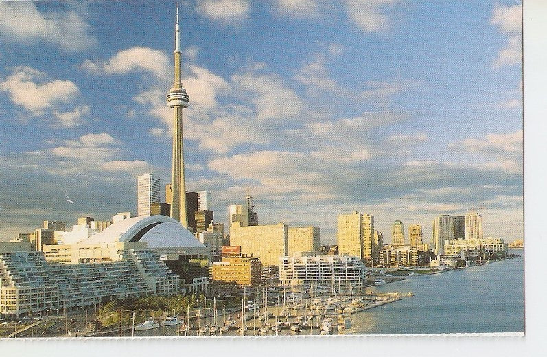 Postal 033396 : Toronto Ontario Canada. A peaceful day on one of the many laggons on the Toronto Islands