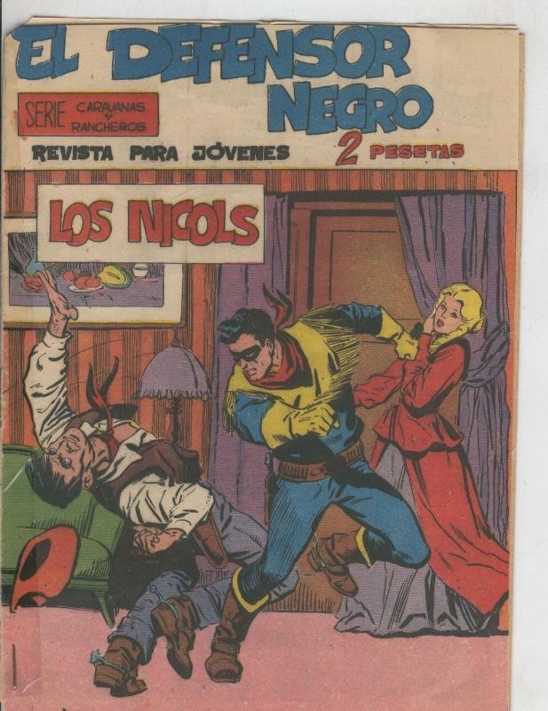 Maga: El Defensor Negro numero 04: Los nicols